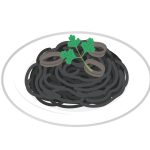 イカ墨で歯が黒くなる、その対策とは?