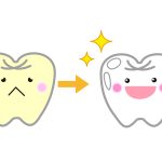 やっぱり、透明感のある歯がイイよね✨リップやチークの発色もキレイに♪